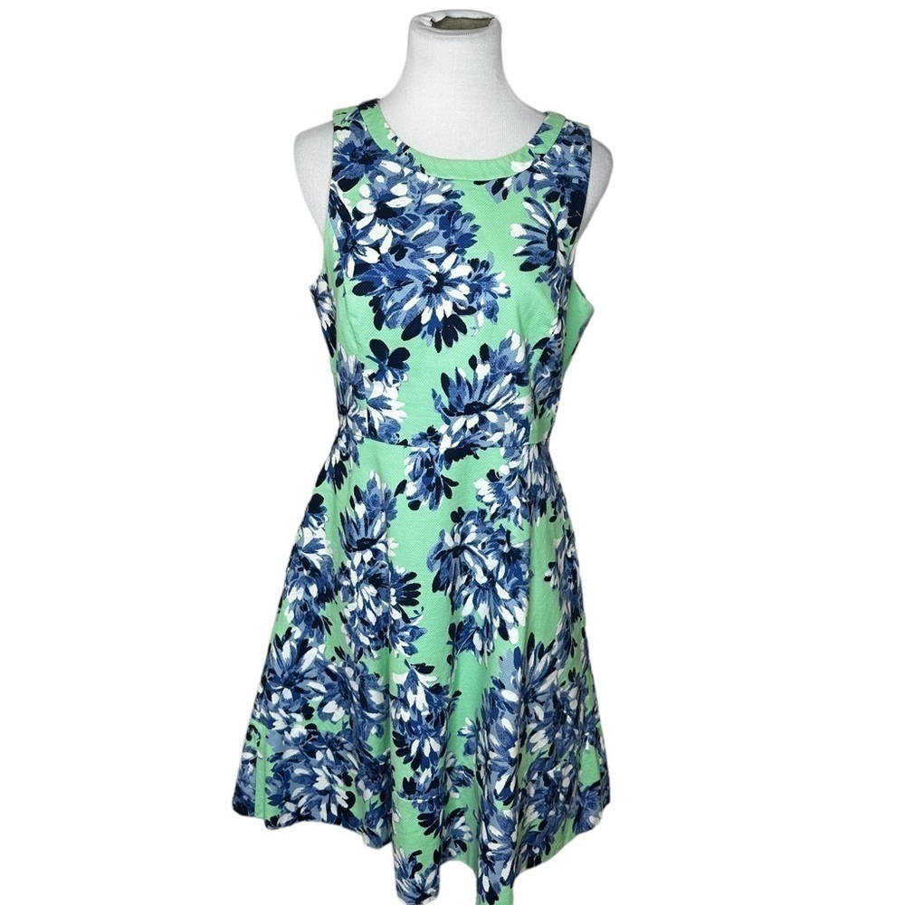 J. Crew Photo floral dress Dianna Agron 8